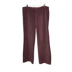 Patagonia brown women's Fleece Drawstring lounge pant size small